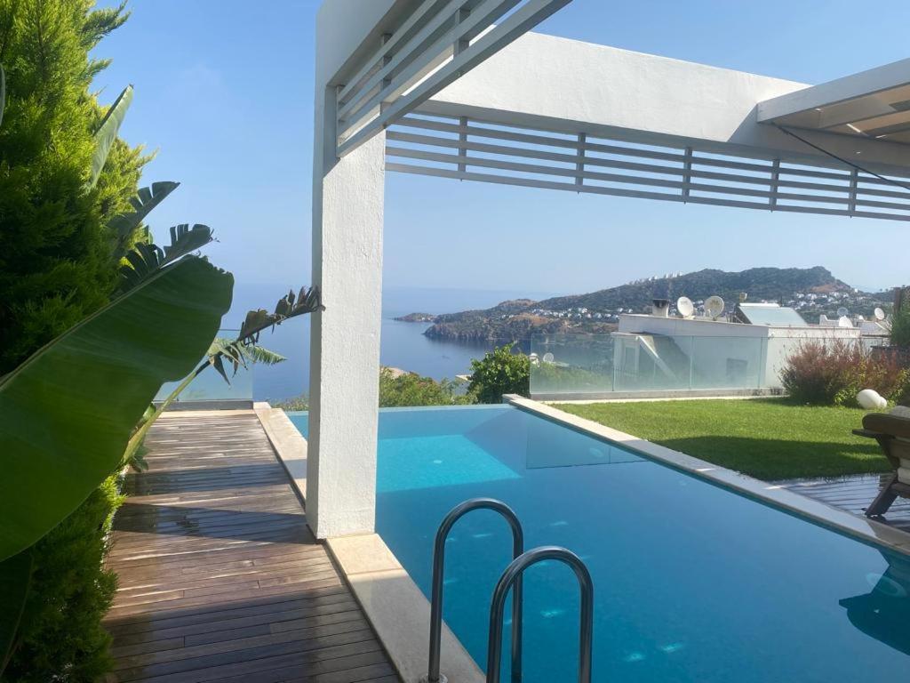 Kiralık Müstakil havuzlu lüx villa Bodrum Exterior foto