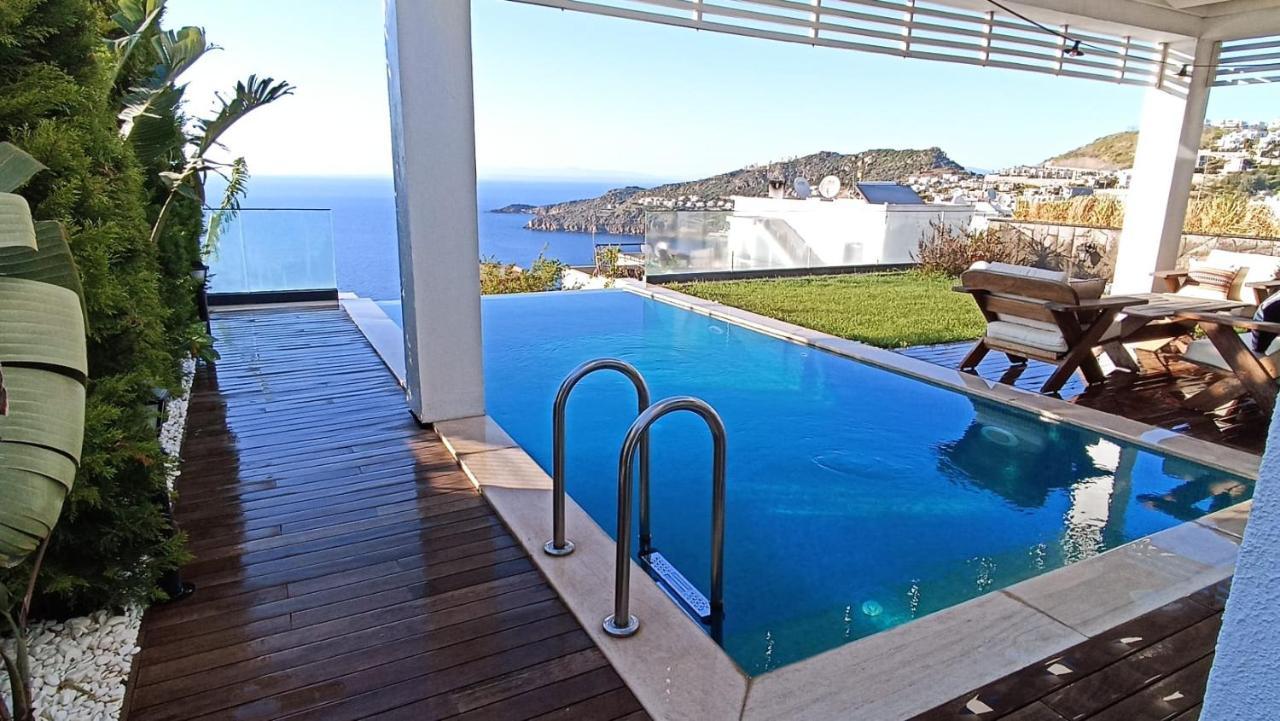 Kiralık Müstakil havuzlu lüx villa Bodrum Exterior foto